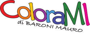 Logo Adesivi murali Tinteggiatura Milano Colorami Baroni Mauro 